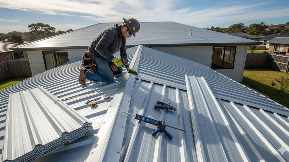Long Run Steel Roofing